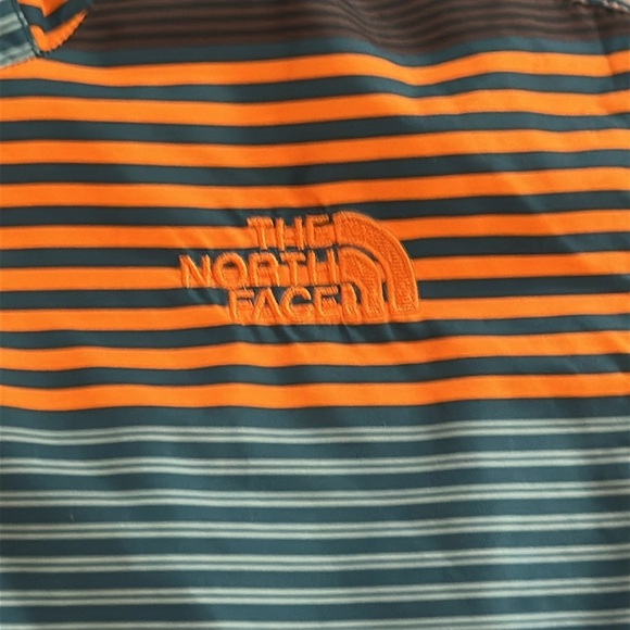 The North Face Blue and Orange Striped Jacket for Boys - Picture 3 of 7
